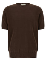 Brown Cotton Sweater 1