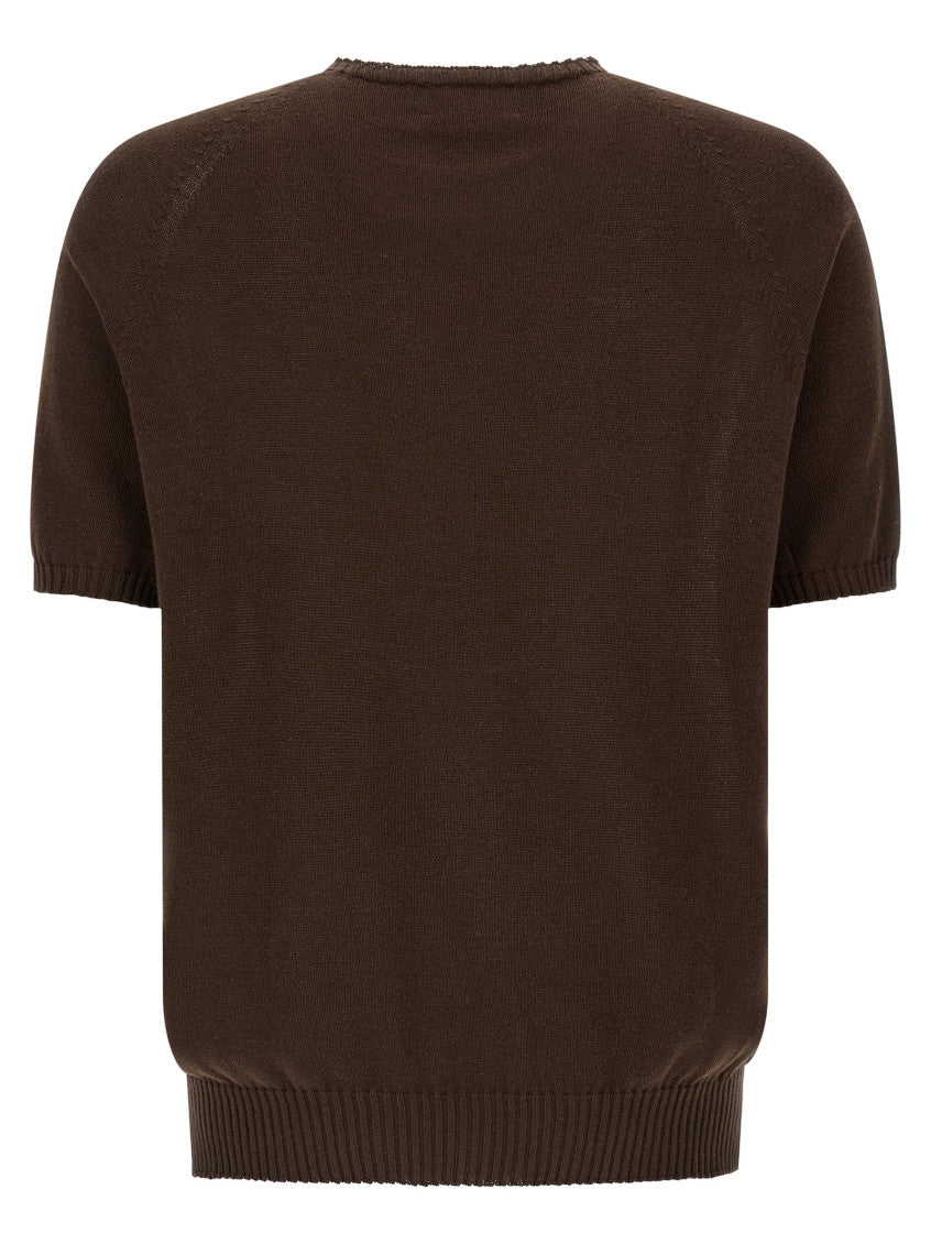 Brown Cotton Sweater 2