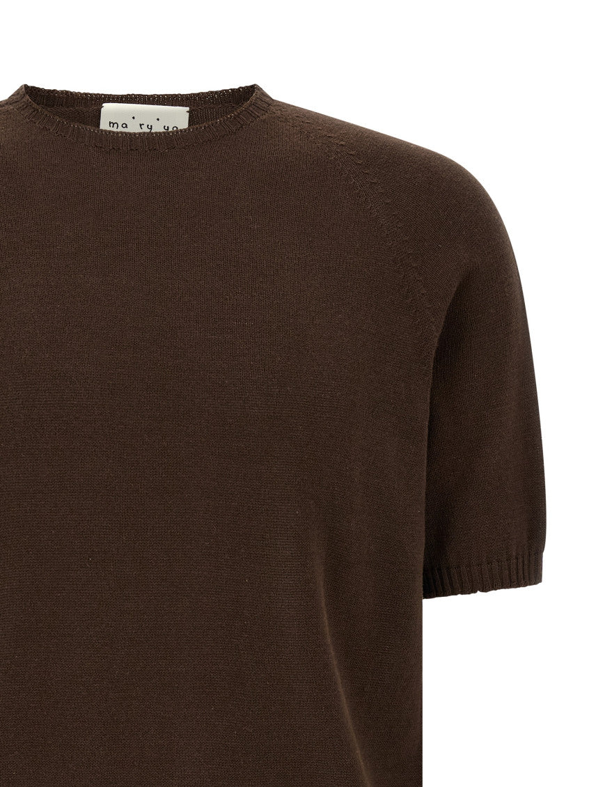 Brown Cotton Sweater 3