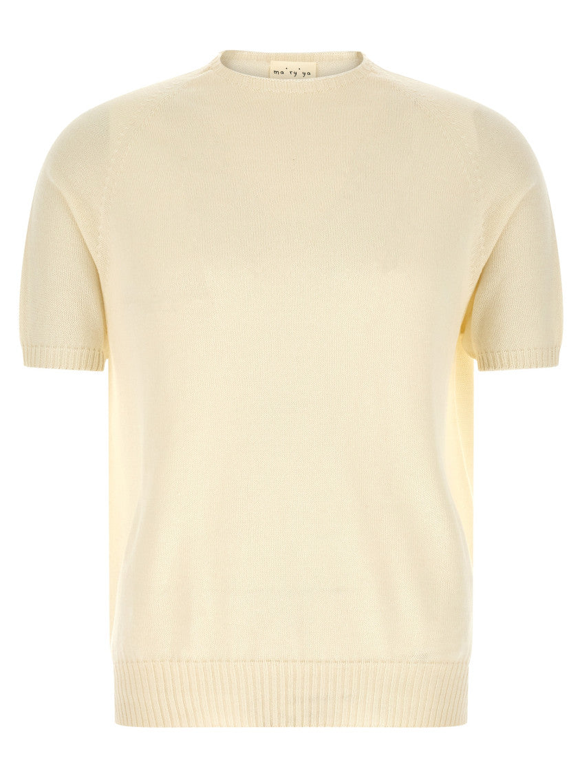 White Cotton Sweater 1