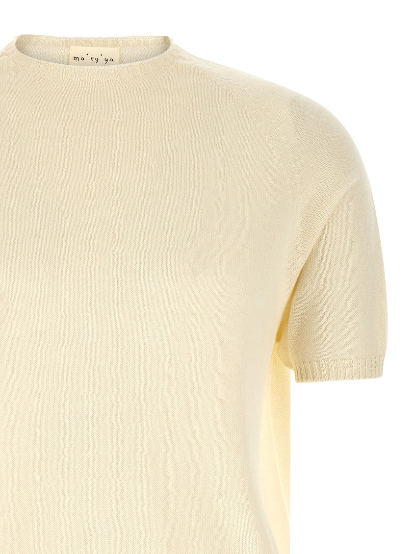 White Cotton Sweater 3