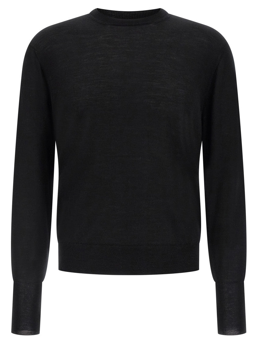 Black Crew-Neck Sweater 1
