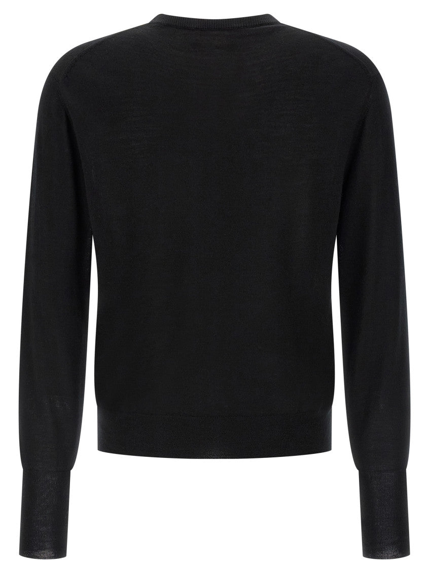 Black Crew-Neck Sweater 2