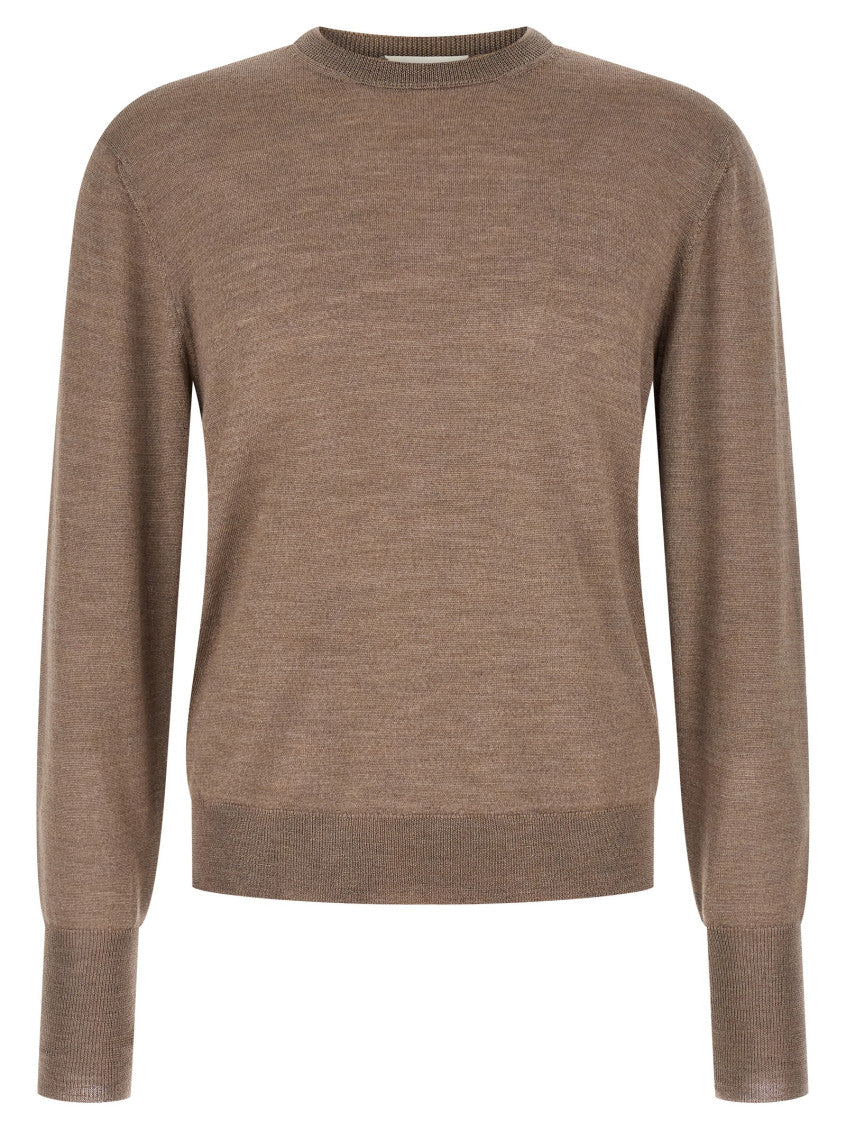 Grey Crew-Neck Sweater 1