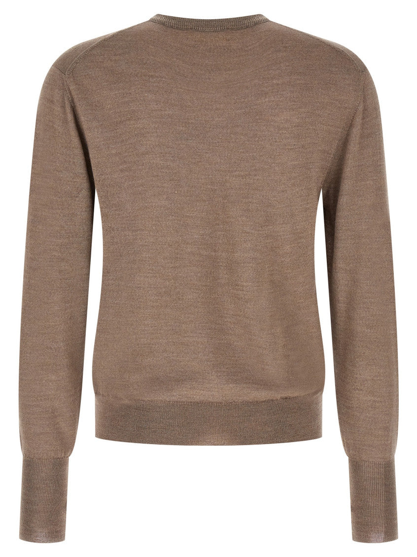 Grey Crew-Neck Sweater 2