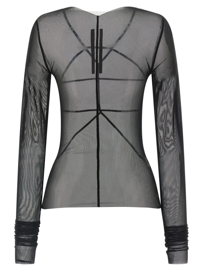 Black 'Temple Top' Sweater 2
