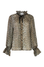 Multicolour Leopard Print Top 1