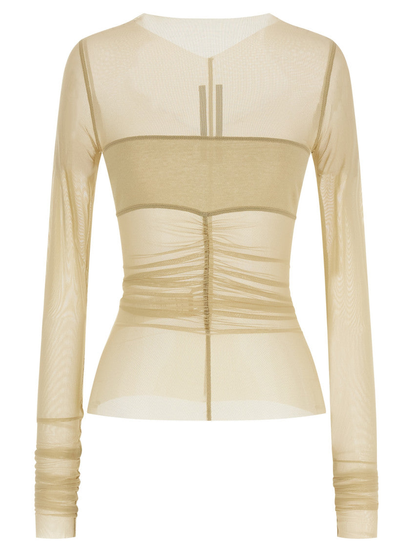 Beige 'Temple' Top 1