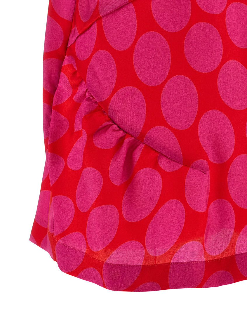 Fuchsia V-Neck Sleeveless Top 4