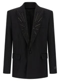 Black Crystal blazer 1
