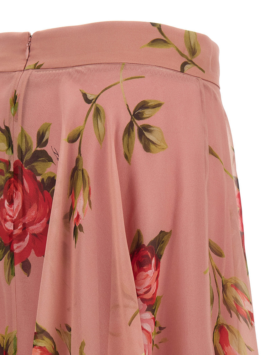 Pink 'Bouquet Rose' Skirt 4