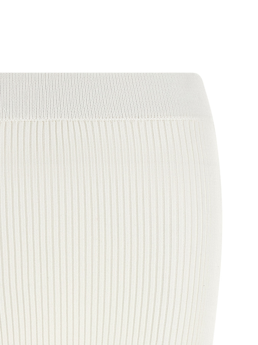 White 'Cotton Crochet' Skirt 3