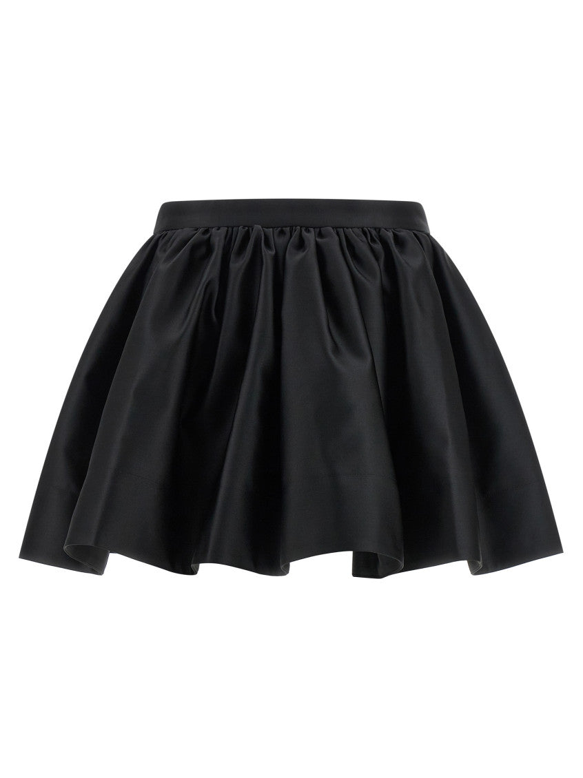 Black Satin Skirt 2