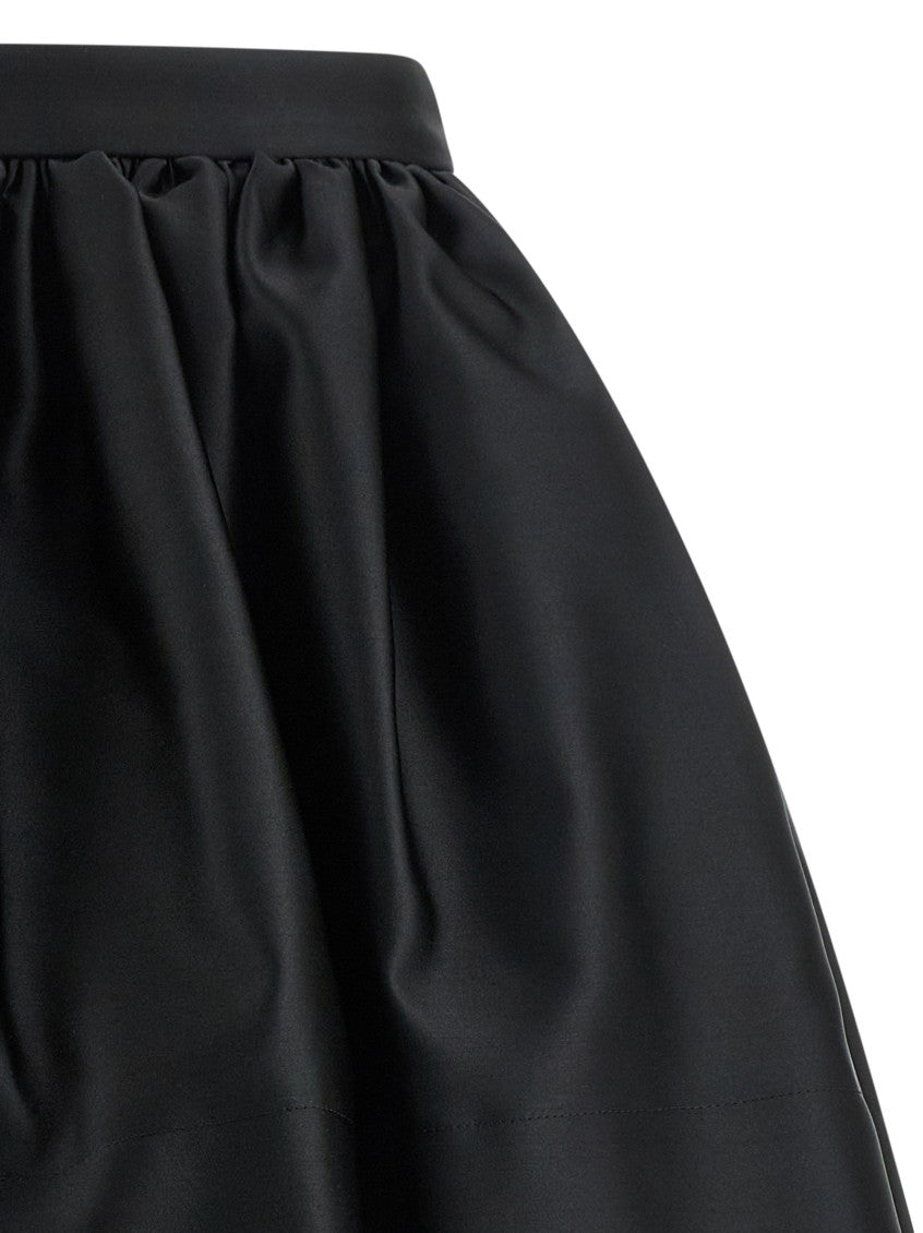 Black Satin Skirt 3