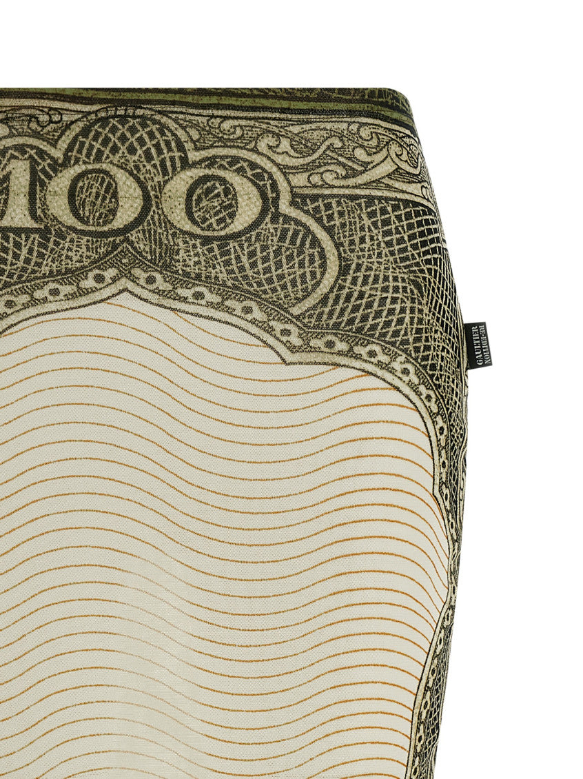 Multicolor 'Re-edition - The Green Cartouche' Skirt 3