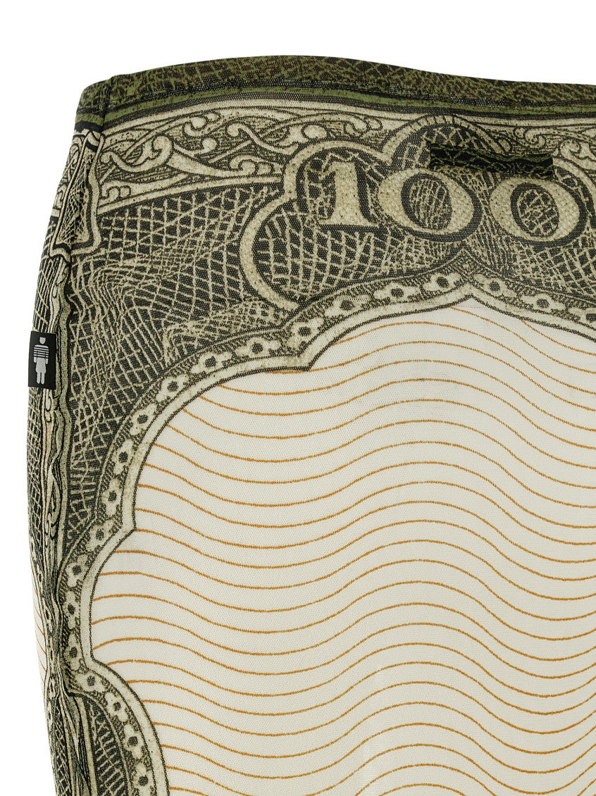 Multicolor 'Re-edition - The Green Cartouche' Skirt 4