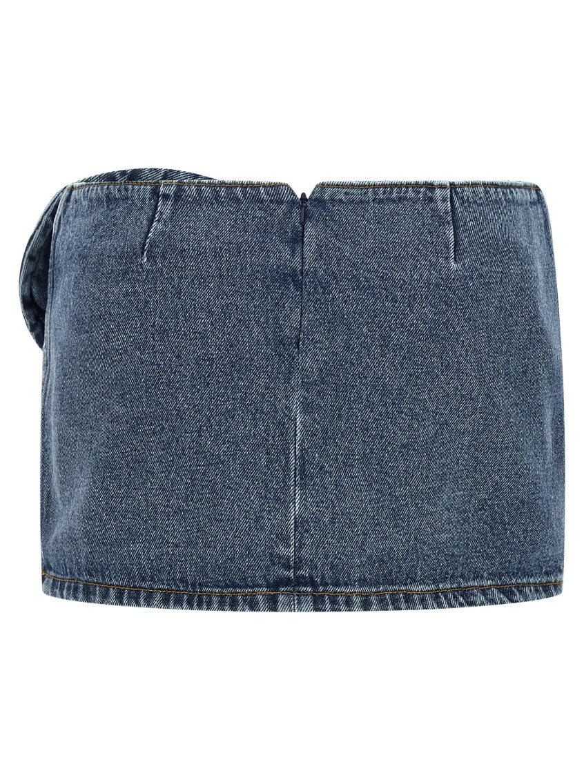 Blue 'Denim 12 Skirt' Skirt 2