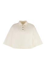 Off White Shirt Collar Polo 1