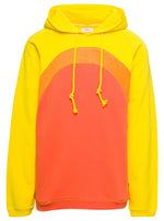 Orange Knit Hoodie 1