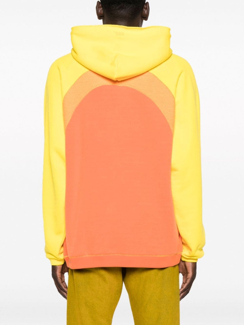 Orange Knit Hoodie 5