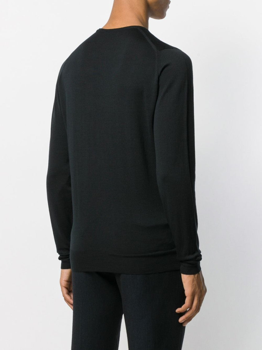 Black Wool Sweater 4