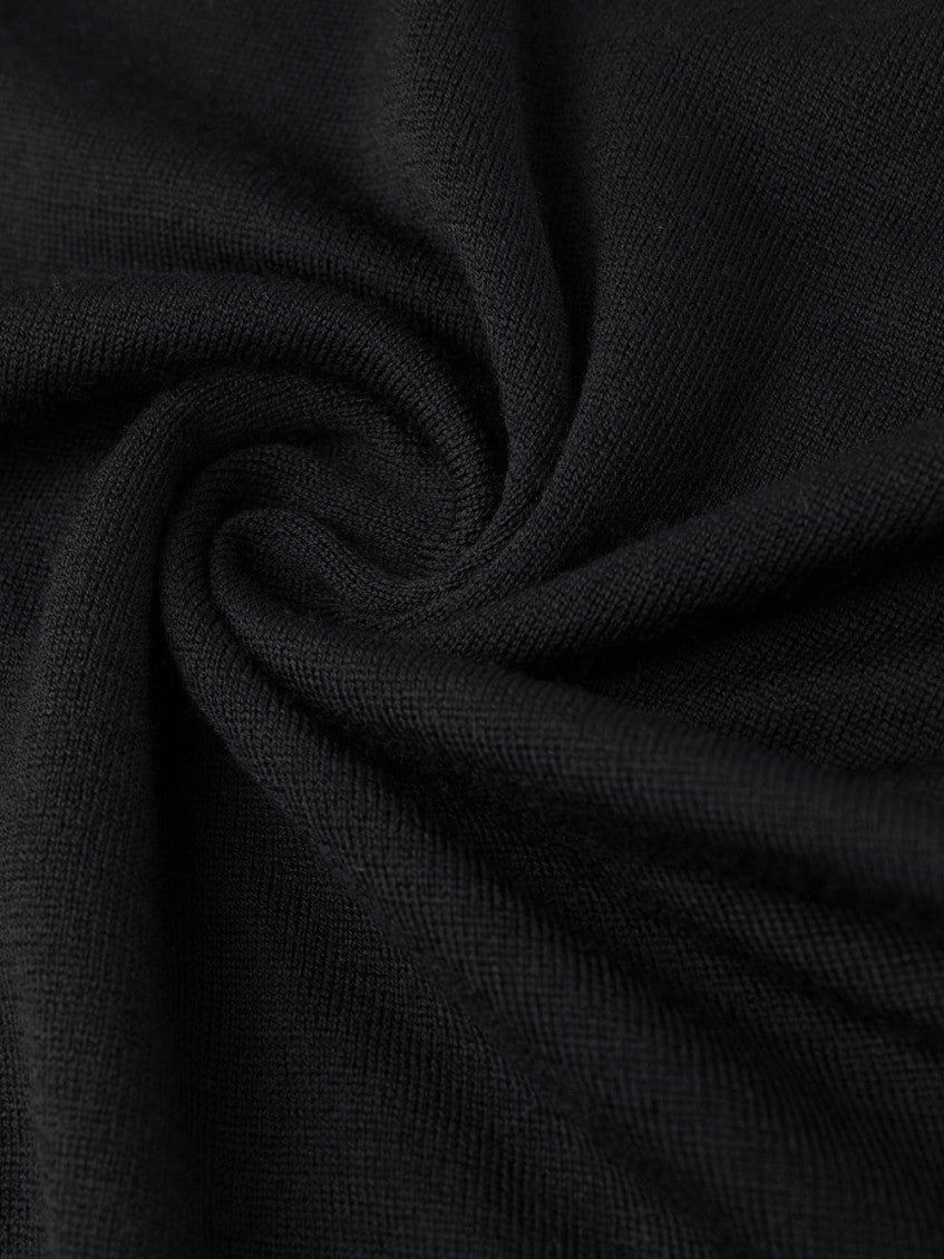Black Wool Sweater 6