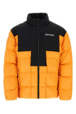 Orange/Black Logo Print Jacket 1