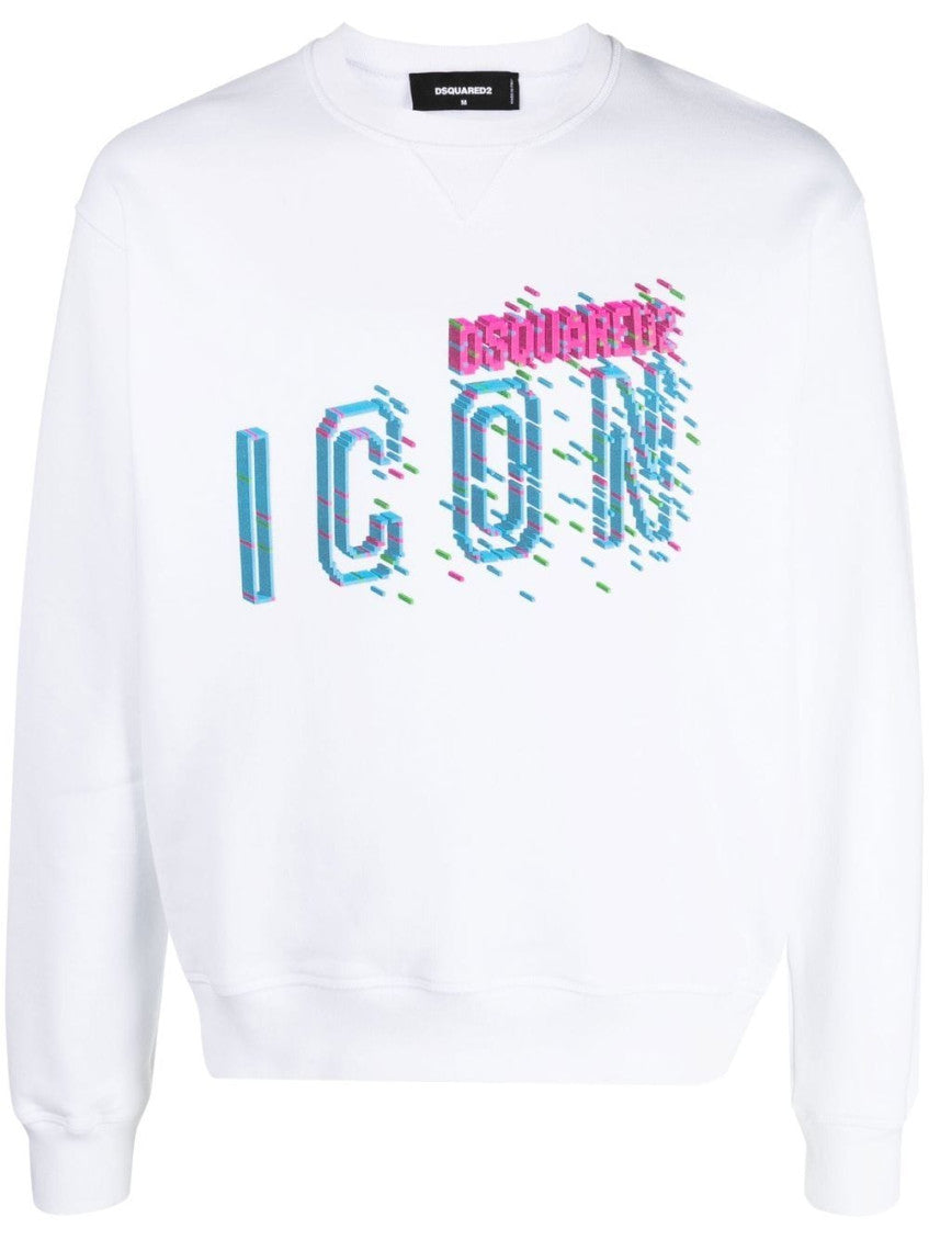 White Logo Sweatshirt 1