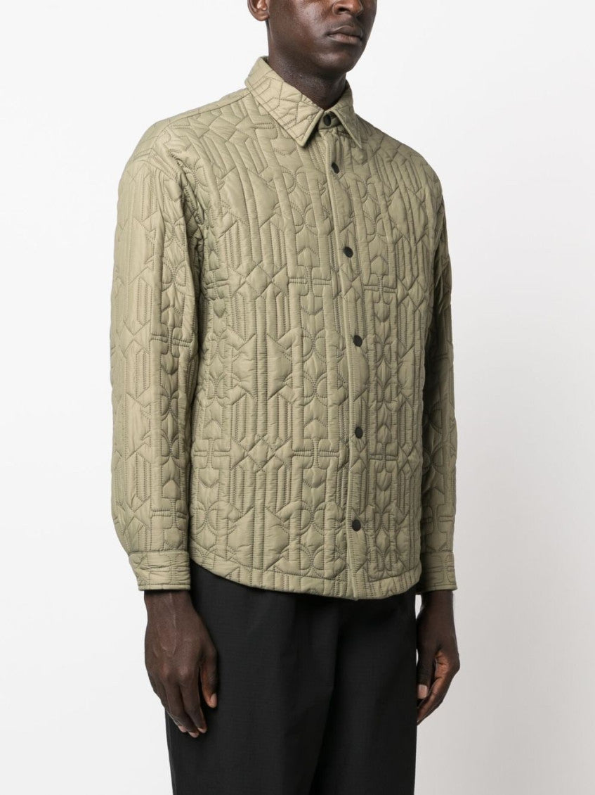 Khaki Textured Shirt 2