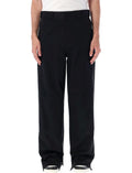 Black Sartorial Waist Pants 1