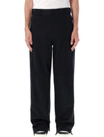 Black Sartorial Waist Pants 1