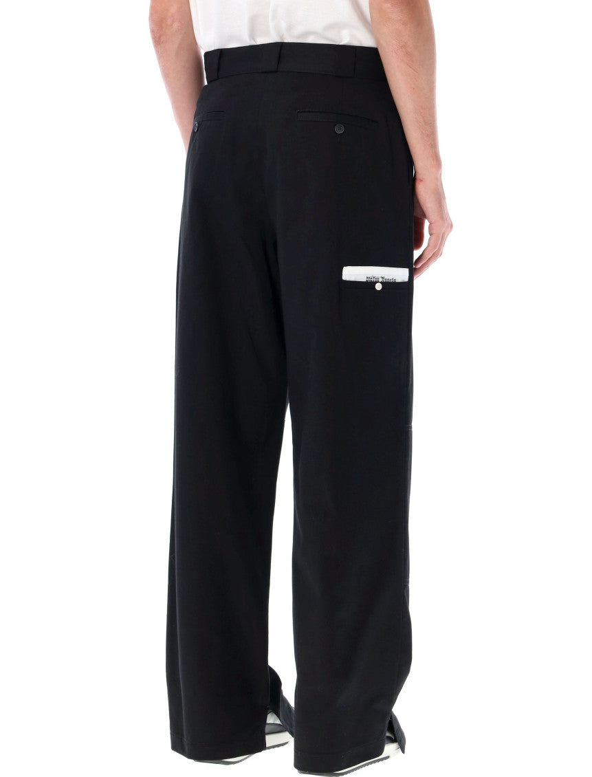 Black Sartorial Waist Pants 2