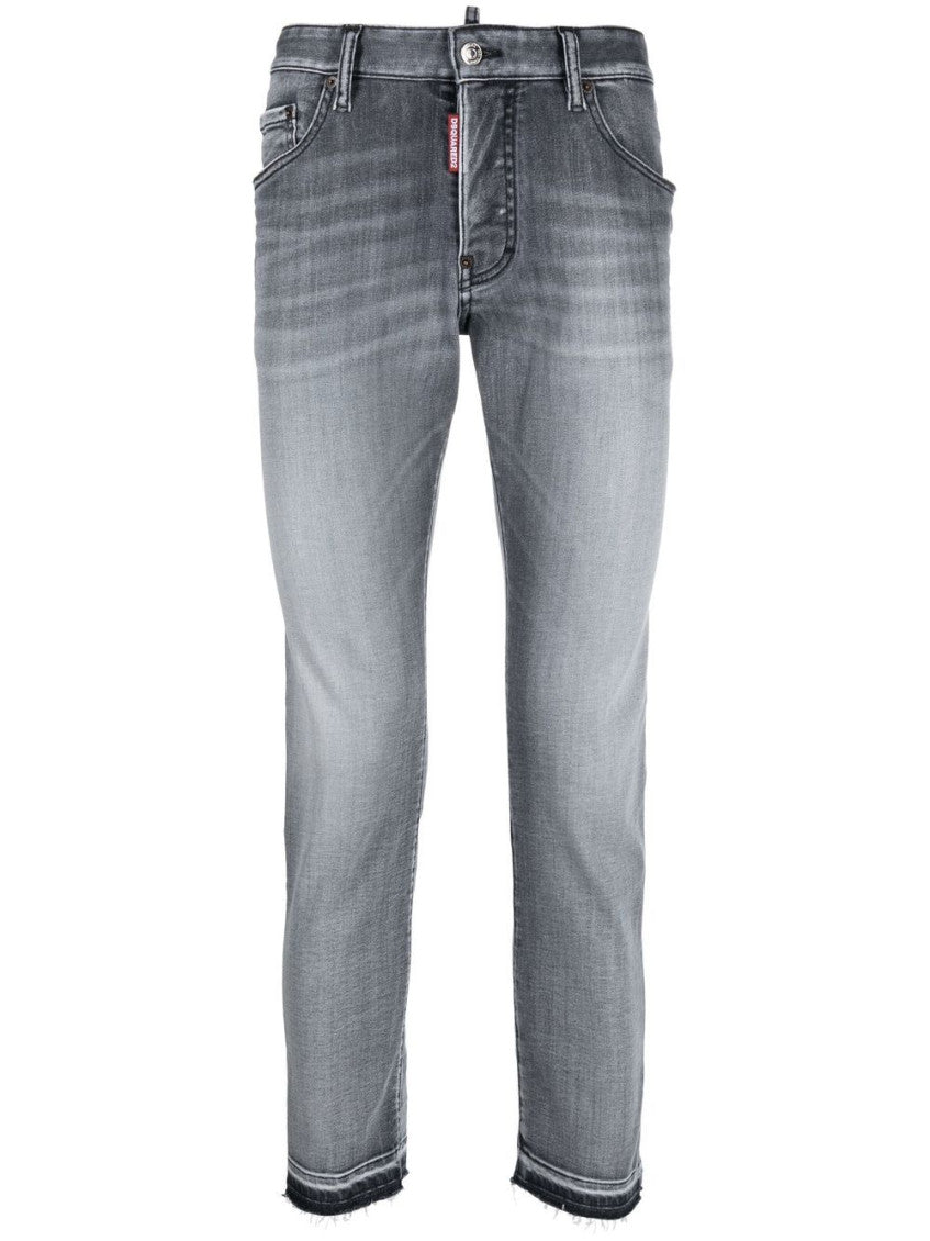 Light Grey Slim Fit Jeans 1