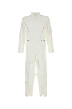 White cotton jumpsuit 1