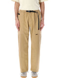 Khaki Belted Straight-Leg Trousers 1