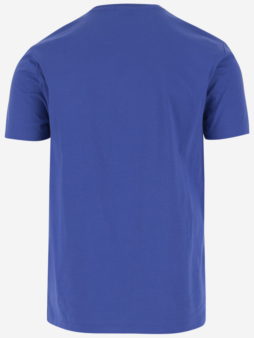 Blue Crewneck Logo T-Shirt 2