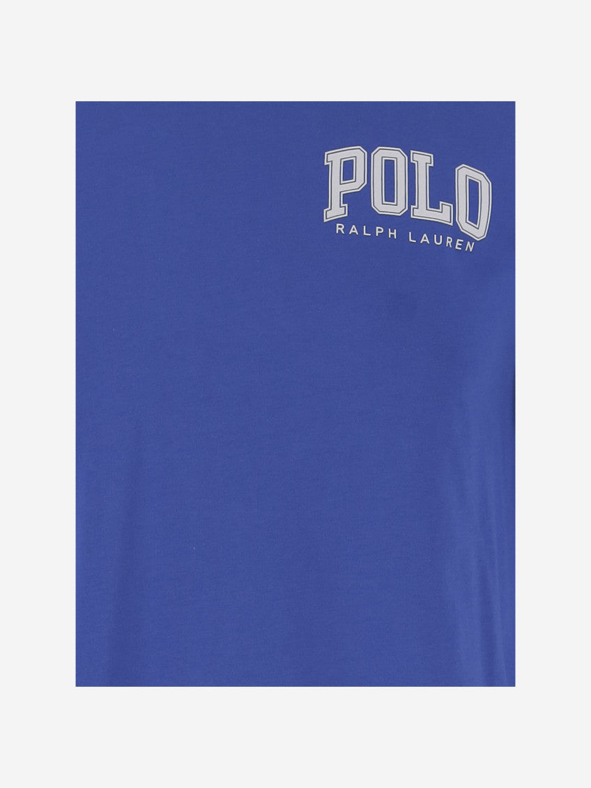 Blue Crewneck Logo T-Shirt 3