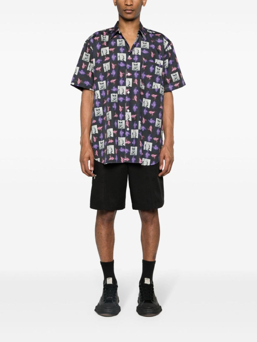 MultiColor Printed Cotton Shirt 3