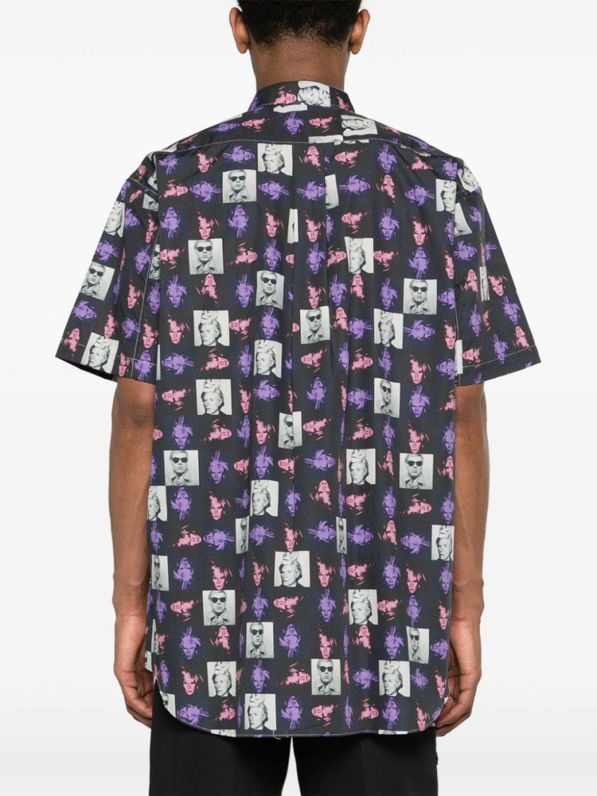 MultiColor Printed Cotton Shirt 4