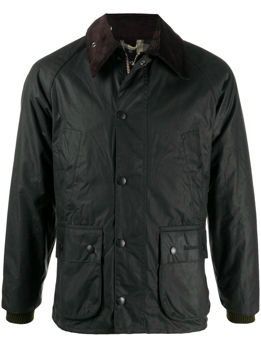 Dark Green Multiple-pocket Jacket 2