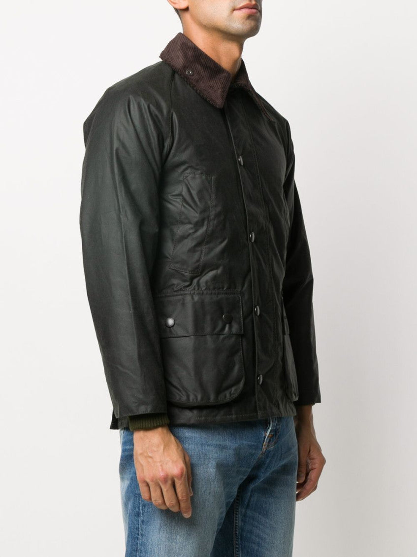 Dark Green Multiple-pocket Jacket 5