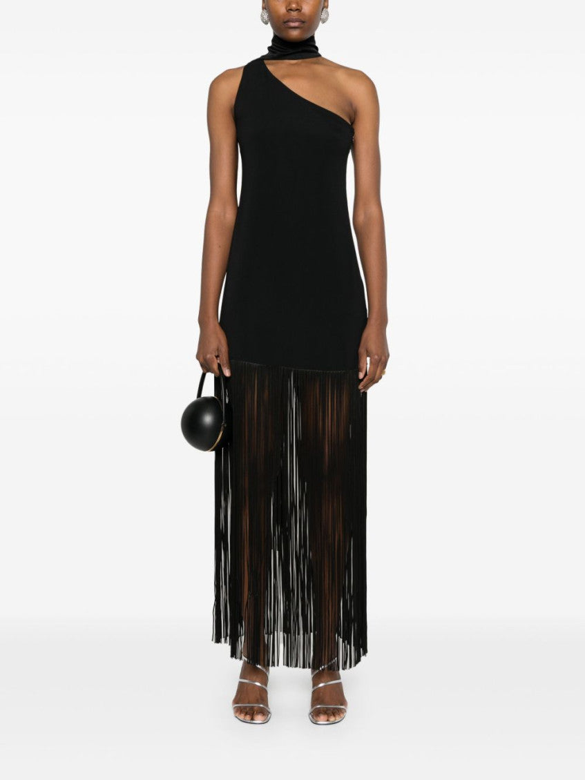 Black Asymmetrical Dress 2