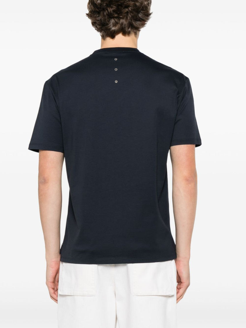 Navy Blue Logo T-Shirt 4