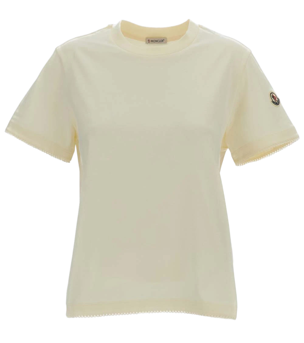 White Crew Neck T-Shirt 1
