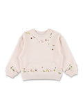 Kids Pink Floral Sweatshirt 1