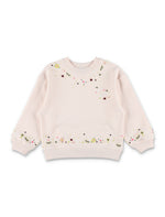 Kids Pink Floral Sweatshirt 1