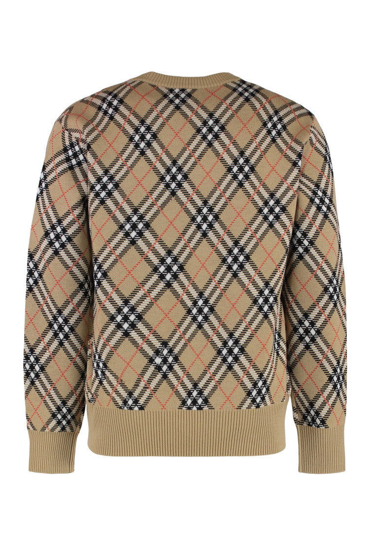 Beige Crew Neck Sweater 2
