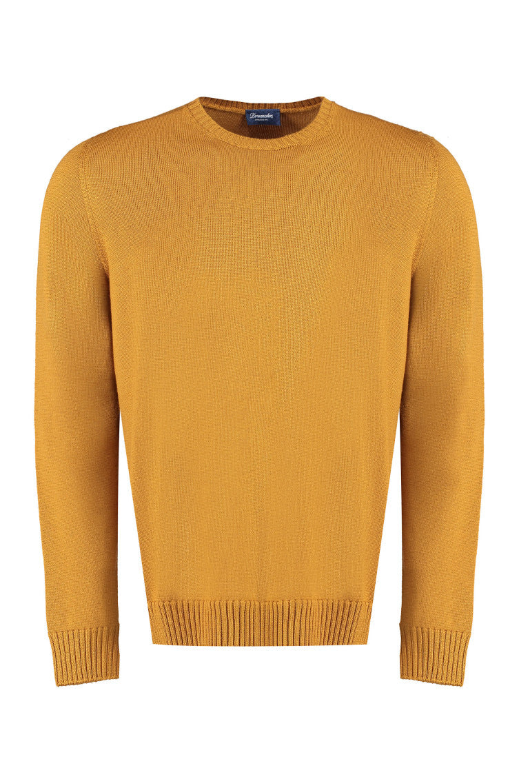 Yellow Crew Neck Sweater 1