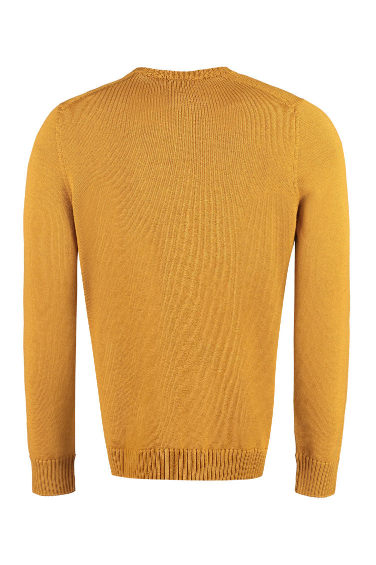 Yellow Crew Neck Sweater 2