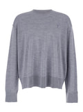 Grey Crew Neck Sweater 1